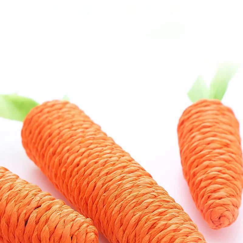 Crinkle Carrot Cat Toy